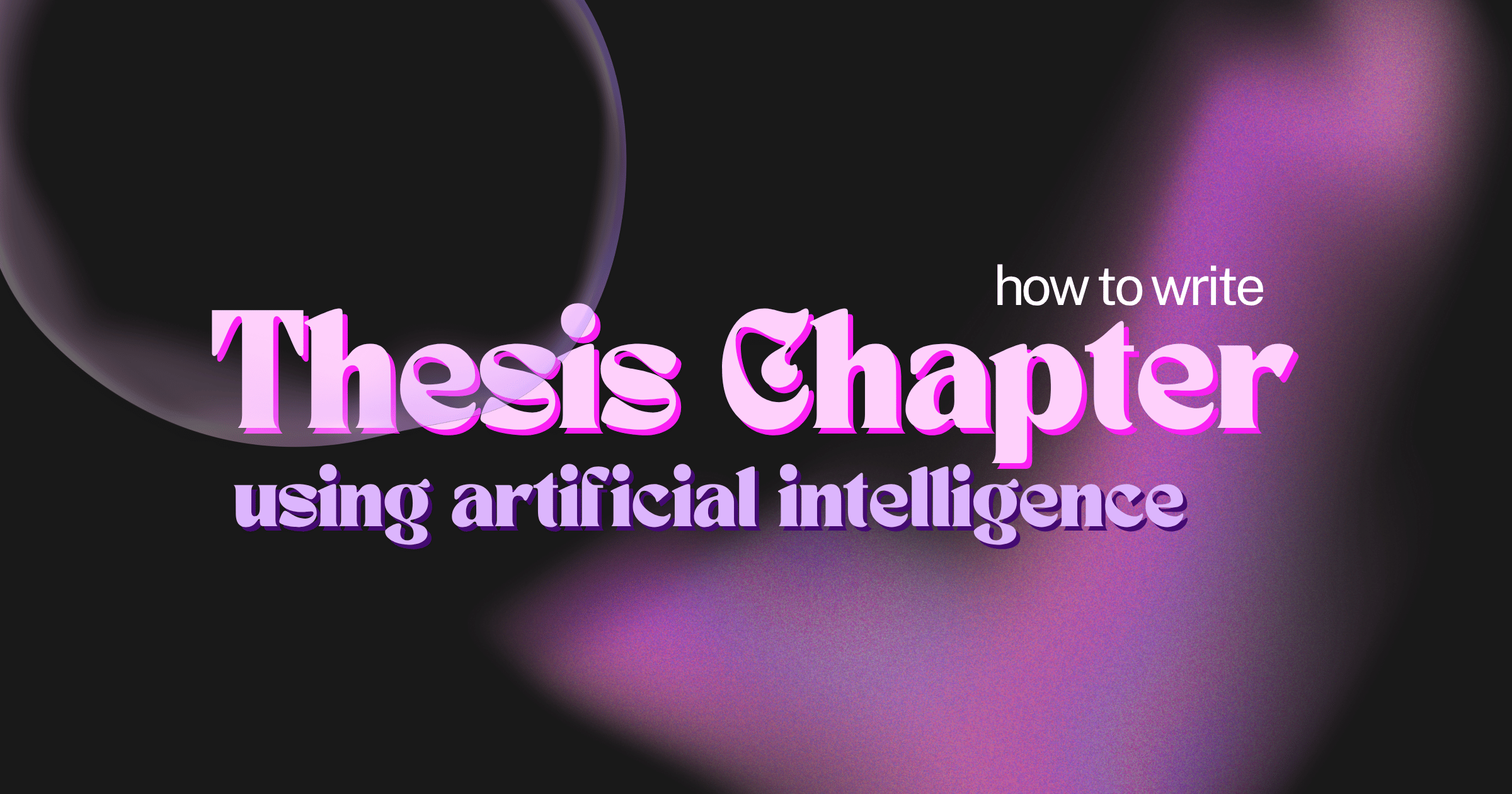 How to Rapidly Draft a PhD Thesis Chapter with Integrated Citations